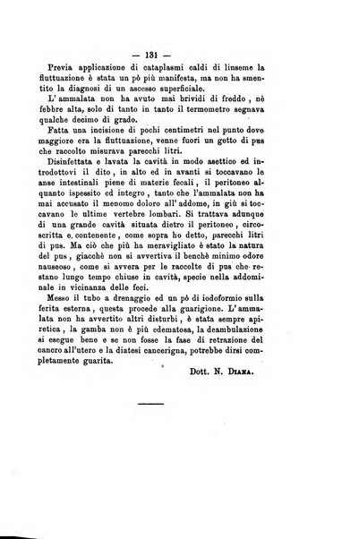 Gl'Incurabili giornale di medicina e chirurgia