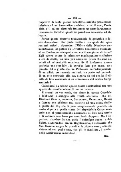 Gl'Incurabili giornale di medicina e chirurgia