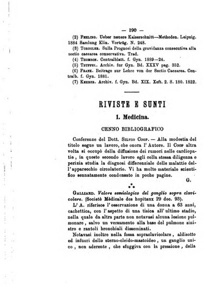 Gl'Incurabili giornale di medicina e chirurgia