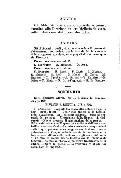 Gl'Incurabili giornale di medicina e chirurgia