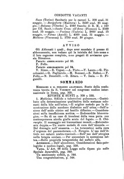 Gl'Incurabili giornale di medicina e chirurgia