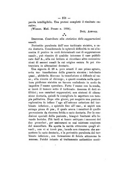 Gl'Incurabili giornale di medicina e chirurgia