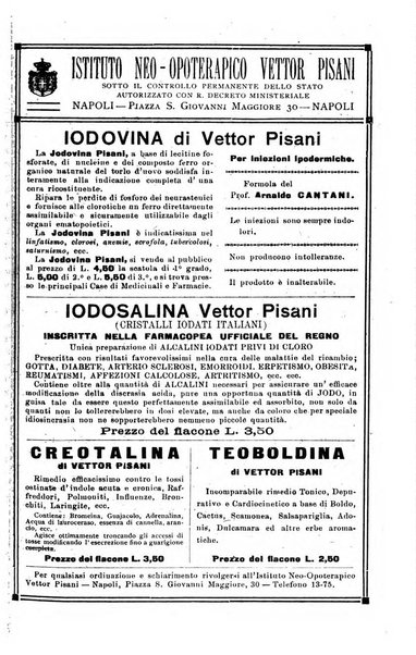 Gl'Incurabili giornale di medicina e chirurgia