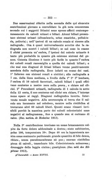 Gl'Incurabili giornale di medicina e chirurgia