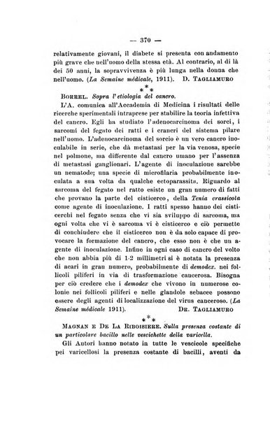 Gl'Incurabili giornale di medicina e chirurgia