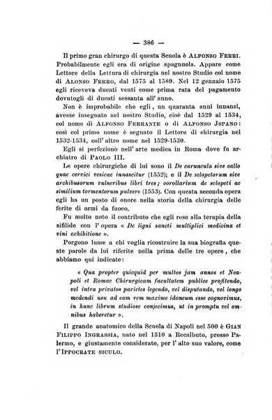 Gl'Incurabili giornale di medicina e chirurgia