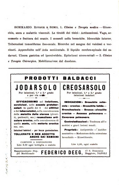 Gl'Incurabili giornale di medicina e chirurgia