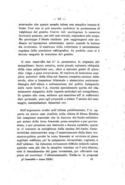 Gl'Incurabili giornale di medicina e chirurgia