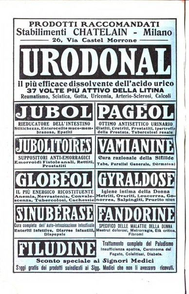 Gl'Incurabili giornale di medicina e chirurgia