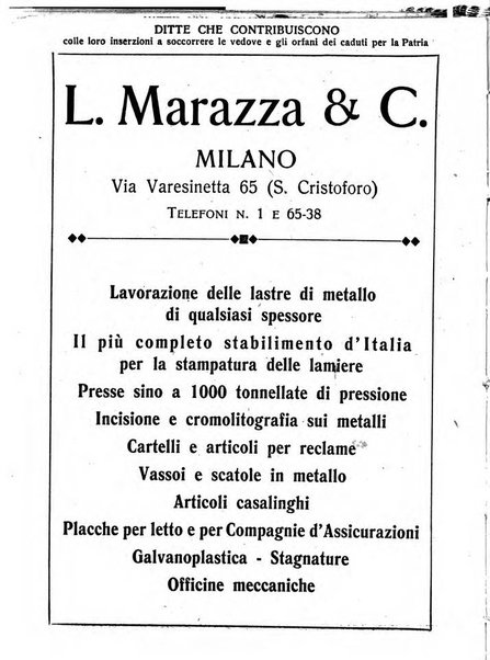 La madre italiana rivista mensile pro orfani della guerra