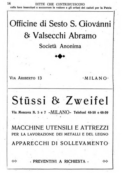 La madre italiana rivista mensile pro orfani della guerra