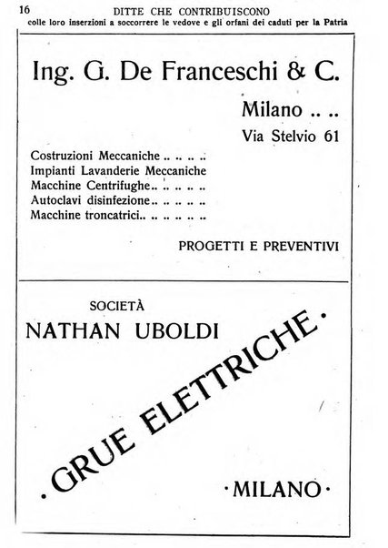 La madre italiana rivista mensile pro orfani della guerra