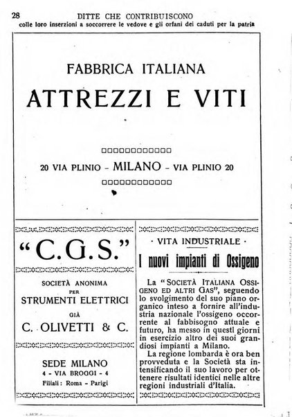 La madre italiana rivista mensile pro orfani della guerra