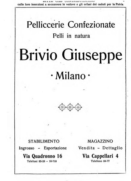 La madre italiana rivista mensile pro orfani della guerra