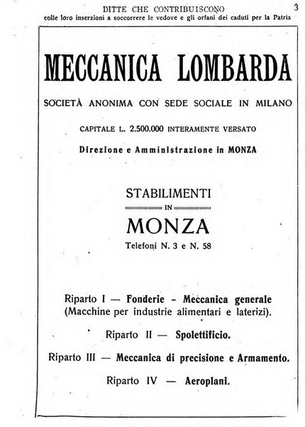 La madre italiana rivista mensile pro orfani della guerra