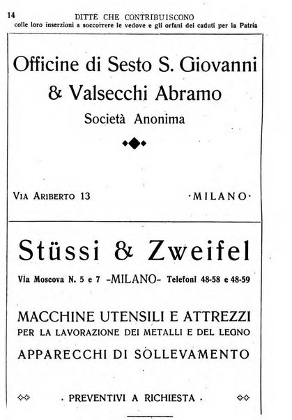 La madre italiana rivista mensile pro orfani della guerra