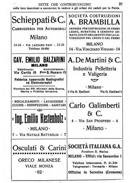 La madre italiana rivista mensile pro orfani della guerra