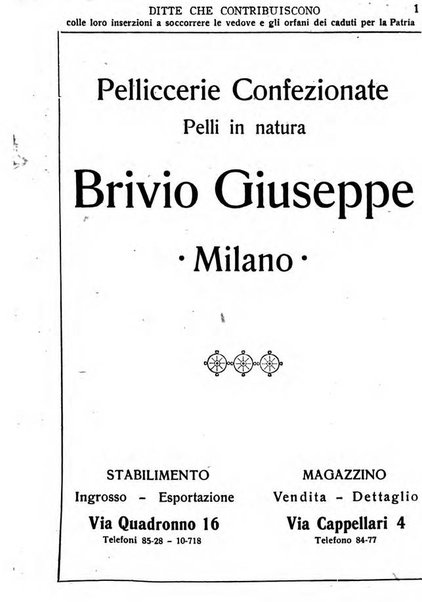 La madre italiana rivista mensile pro orfani della guerra