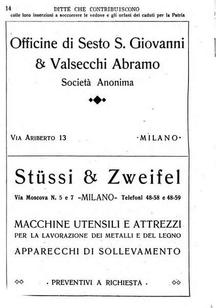 La madre italiana rivista mensile pro orfani della guerra