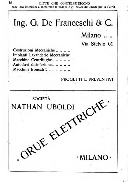 La madre italiana rivista mensile pro orfani della guerra