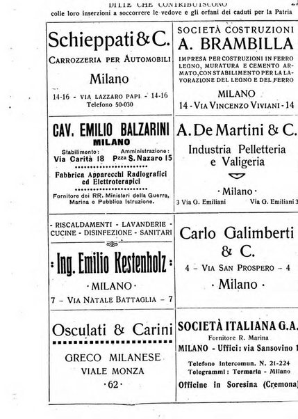 La madre italiana rivista mensile pro orfani della guerra