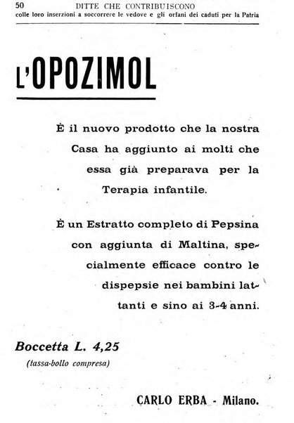 La madre italiana rivista mensile pro orfani della guerra