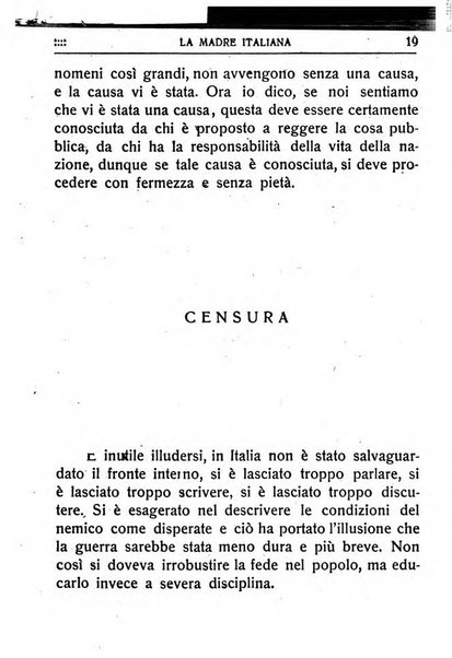 La madre italiana rivista mensile pro orfani della guerra