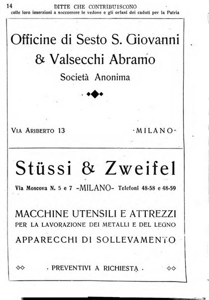 La madre italiana rivista mensile pro orfani della guerra