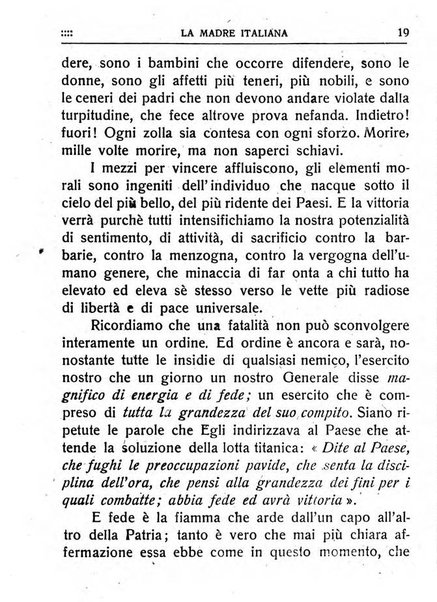 La madre italiana rivista mensile pro orfani della guerra