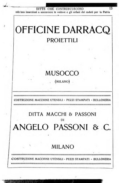 La madre italiana rivista mensile pro orfani della guerra