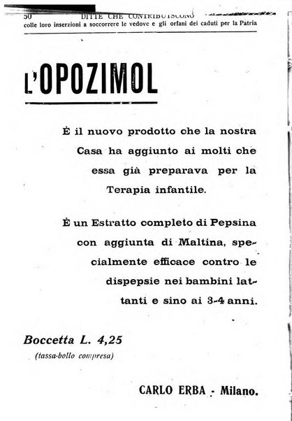 La madre italiana rivista mensile pro orfani della guerra