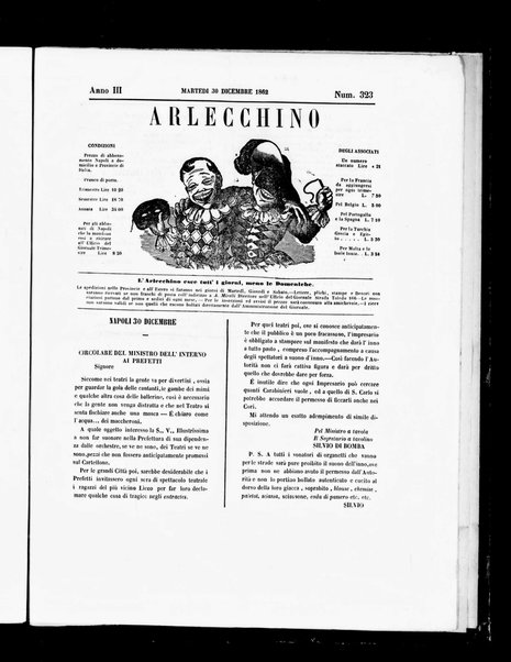 Arlecchino : giornale-caos di tutti i colori