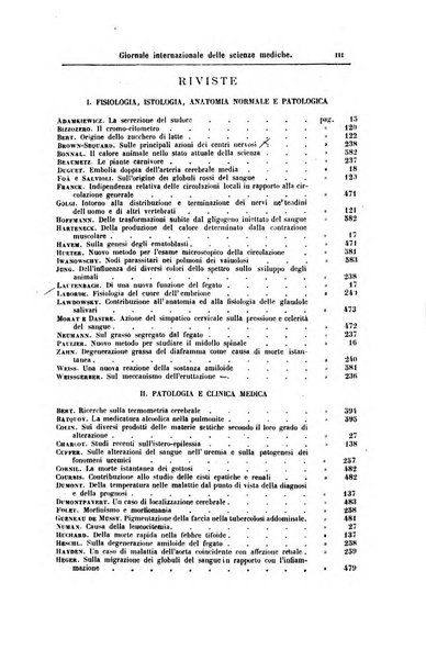 Giornale internazionale delle scienze mediche