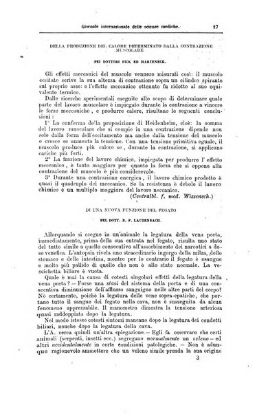 Giornale internazionale delle scienze mediche