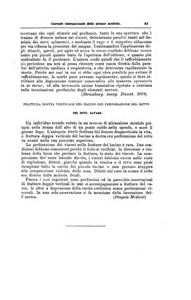 Giornale internazionale delle scienze mediche