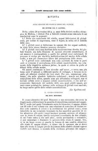 Giornale internazionale delle scienze mediche