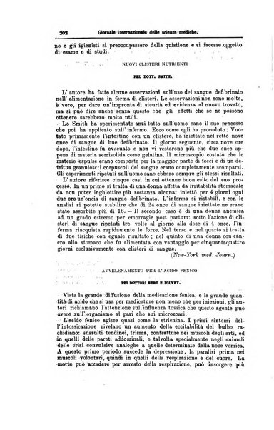 Giornale internazionale delle scienze mediche