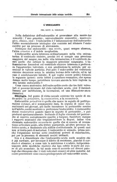 Giornale internazionale delle scienze mediche