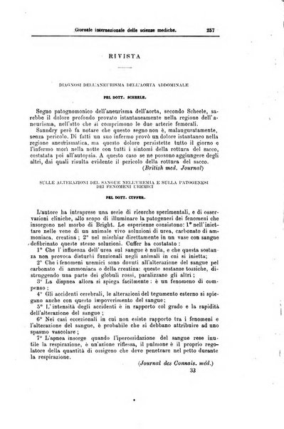 Giornale internazionale delle scienze mediche