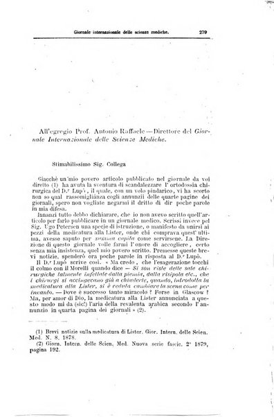 Giornale internazionale delle scienze mediche