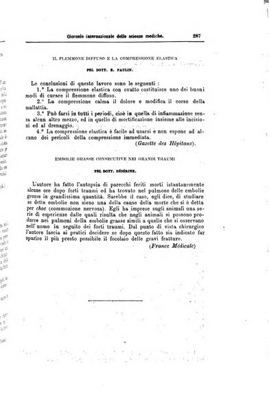 Giornale internazionale delle scienze mediche