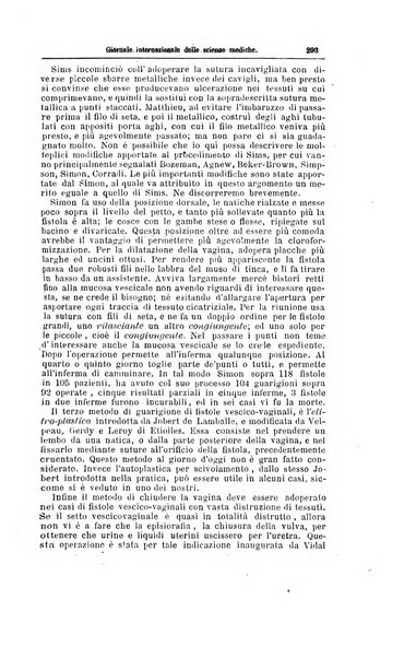 Giornale internazionale delle scienze mediche