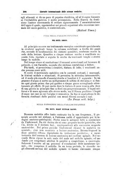 Giornale internazionale delle scienze mediche