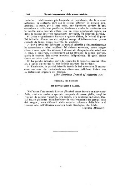 Giornale internazionale delle scienze mediche