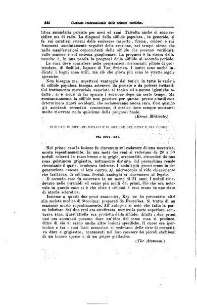 Giornale internazionale delle scienze mediche