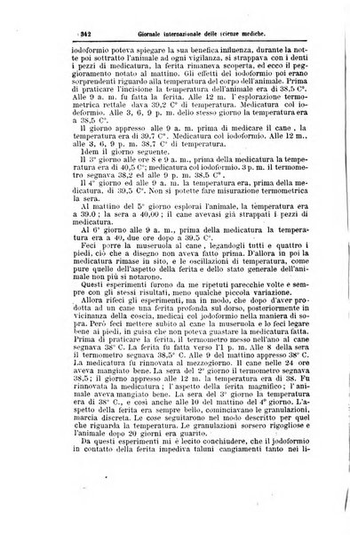 Giornale internazionale delle scienze mediche