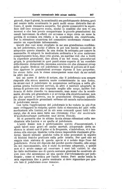 Giornale internazionale delle scienze mediche