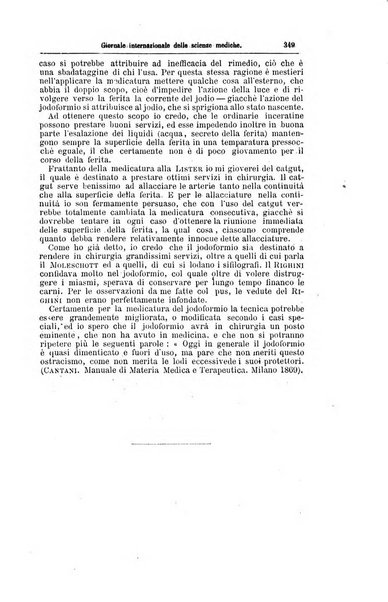 Giornale internazionale delle scienze mediche