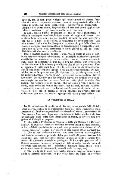 Giornale internazionale delle scienze mediche