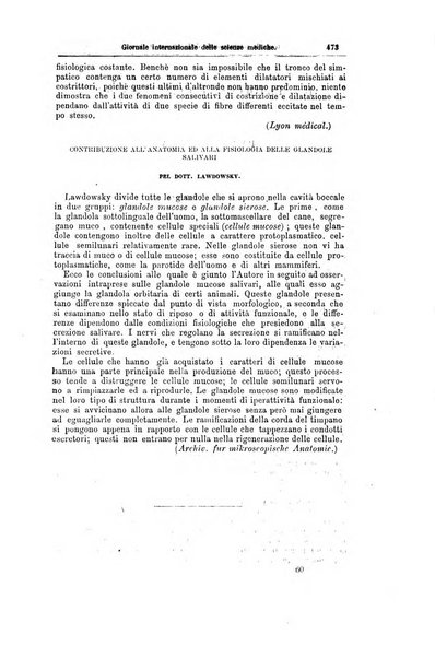 Giornale internazionale delle scienze mediche